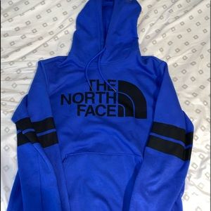Blue North Face Hoodie